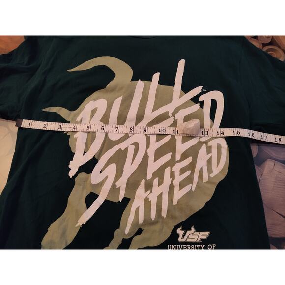 USF University of South Florida Bull Speed Ahead t-shirt Bulls Small - Picture 4 of 6
